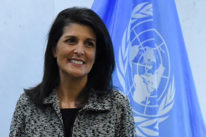 US Ambassador Haley Says Iran Shown ‘True Colors’ by Rapprochement with Hamas