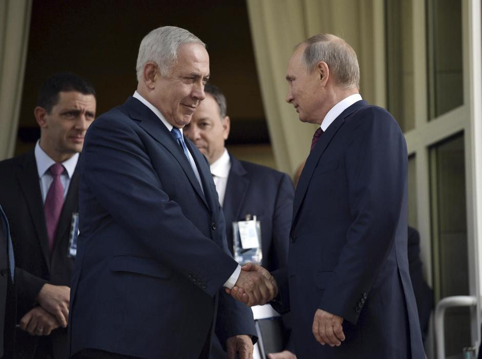 Netanyahu Wants Putin to Curb Iran in Syria
