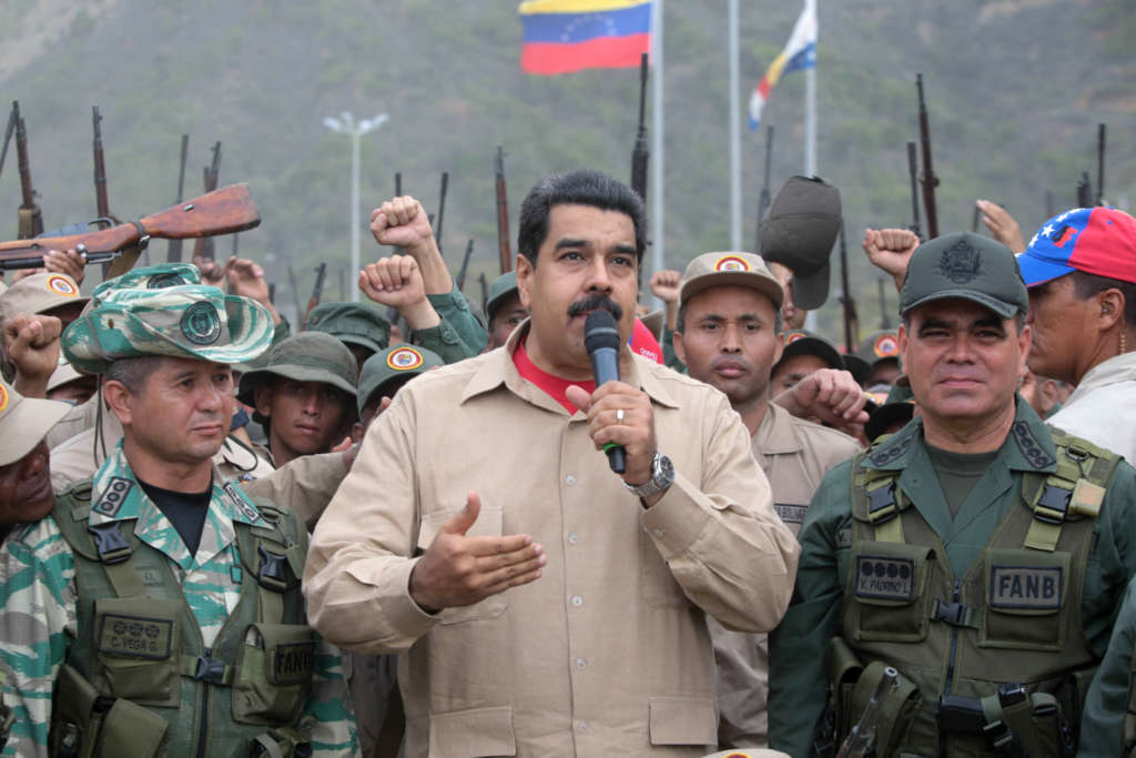 Maduro Calls for Military Loyalty after Trump’s Threat
