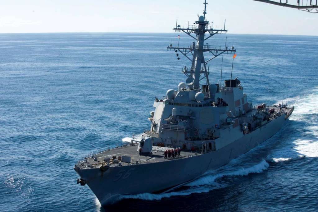 Ten Sailors Missing after US Destroyer Collision Off Singapore