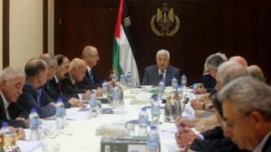 Government’s session head by President Mahmoud Abbas