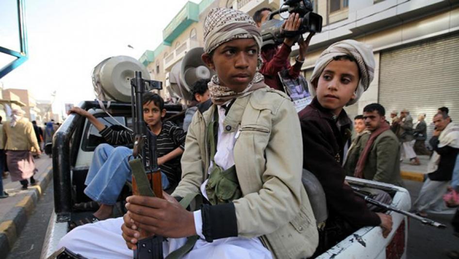 Yemen Insurgents Continue to Recruit Children