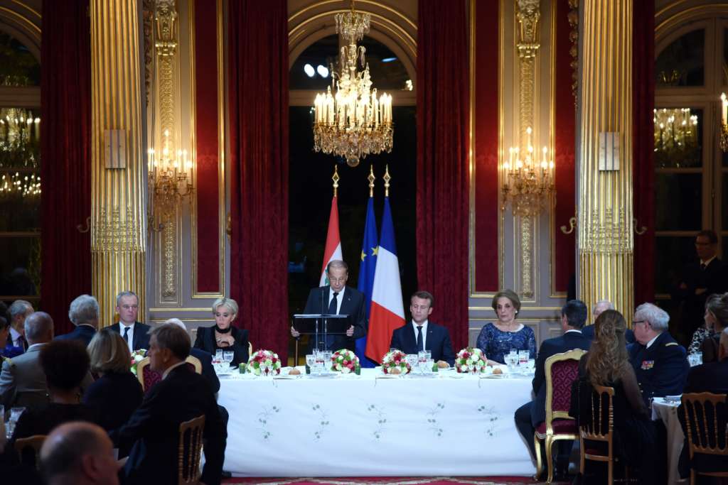 Macron Promises Aoun to Organize Three Conferences to Help Lebanon