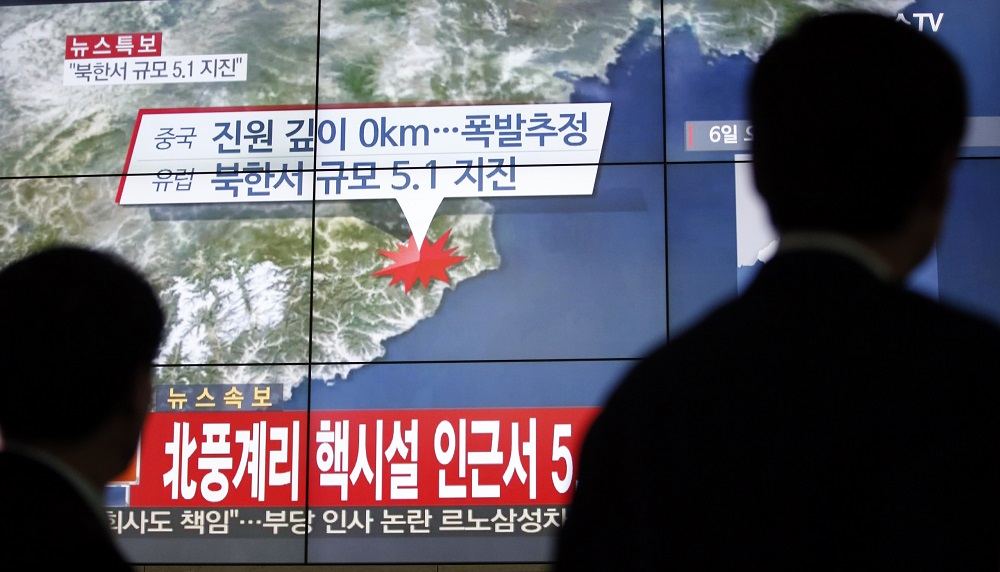South Korea Dismisses China Claim Quake in North Caused by ‘Explosion’