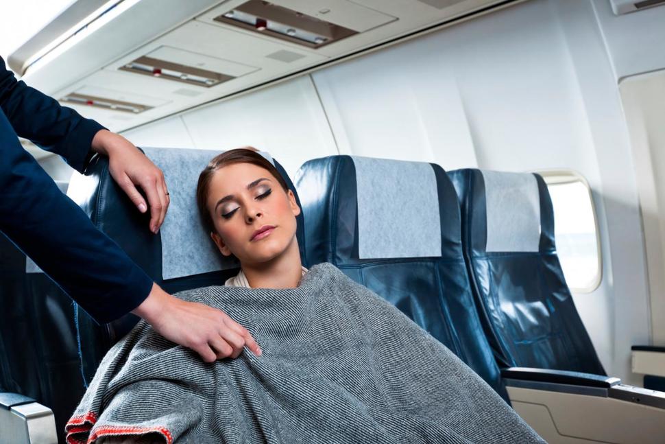 Sleeping in Planes May Damage Hearing