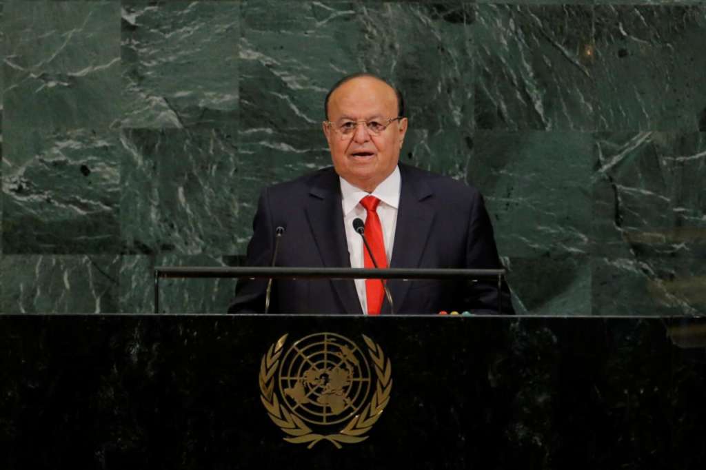 Hadi Accuses Coup Militias of Taking Over 70% of Yemeni Revenue
