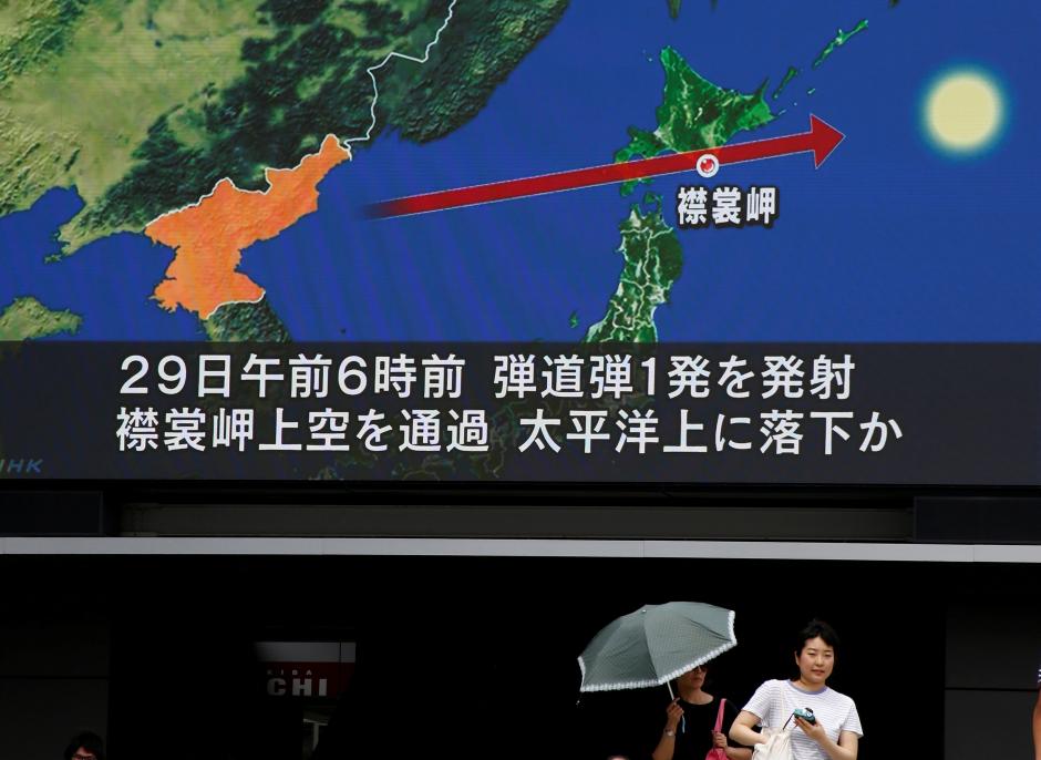 North Korea Challenges Region, World after Firing Another Missile over Japan