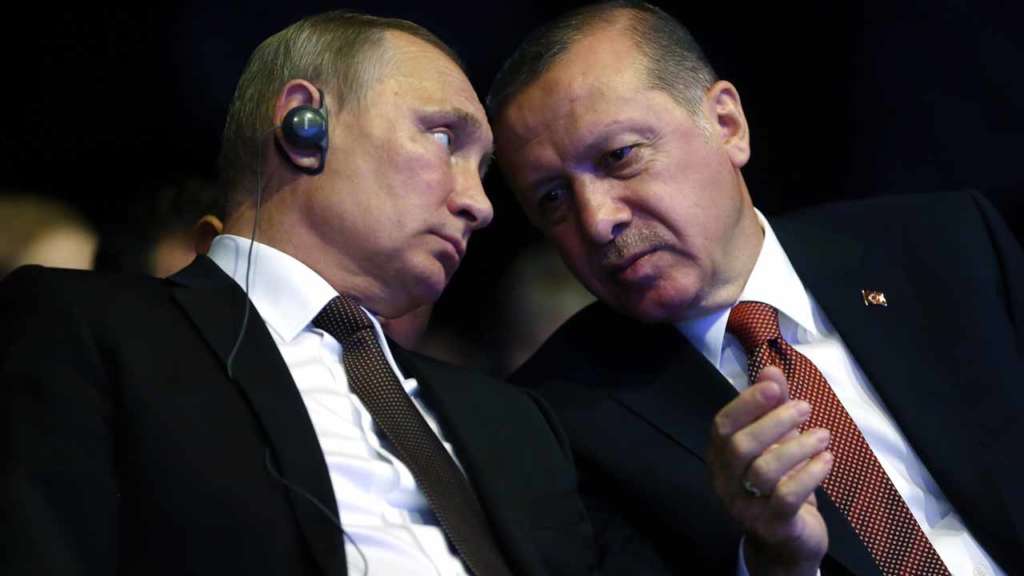 Putin, Erdogan Discuss Idlib De-escalation Zone