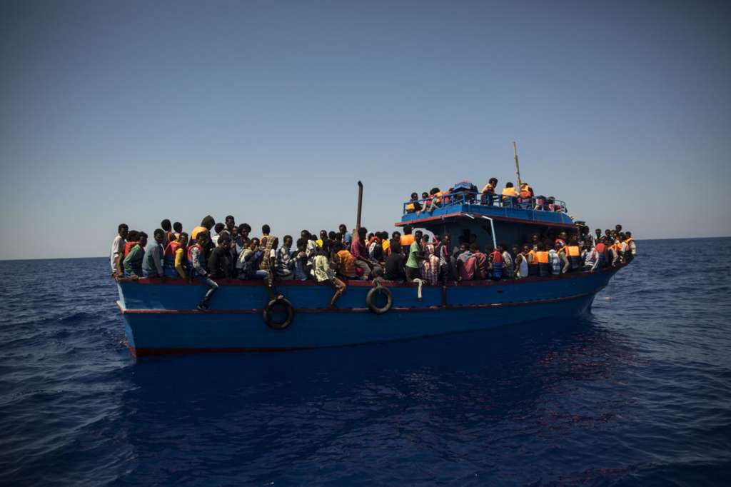 Romania Coastguard Intercepted Two Fishing Boats Carrying Migrants