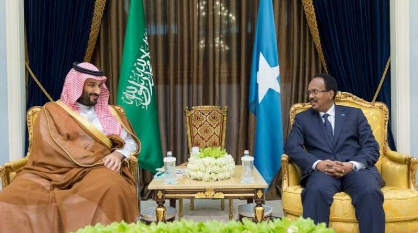 Crown Prince Meets with Somali President