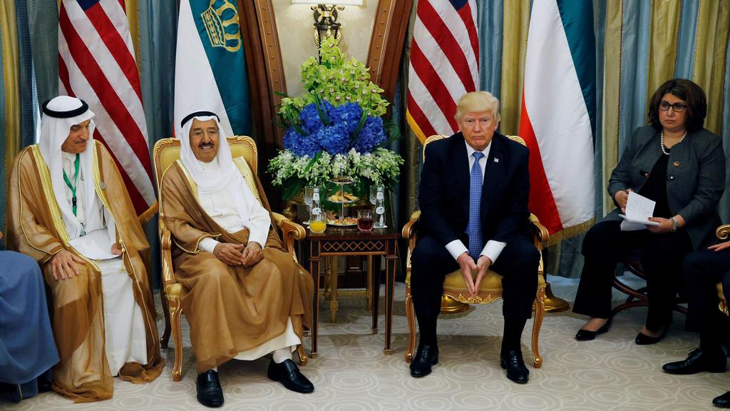 Trump Says will Discuss Military Issues, Qatar with Kuwait’s Emir