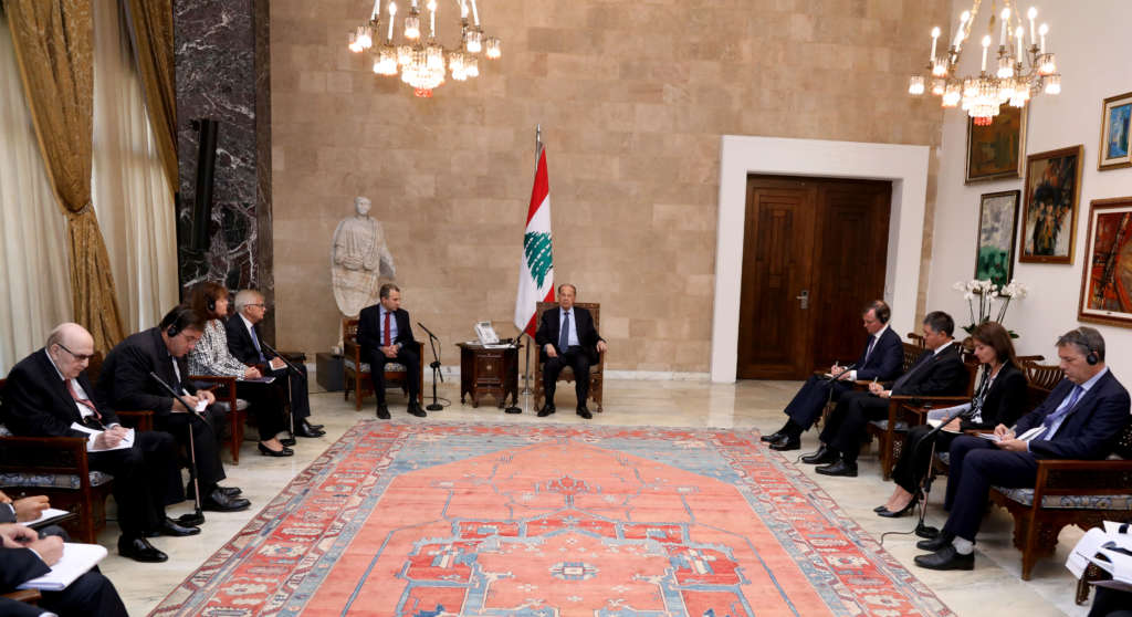 Aoun Pushes for a Plan that Guarantees Return of Syrian Refugees