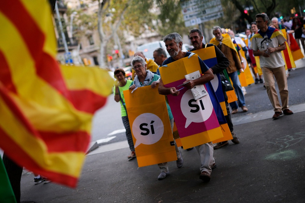90 Percent Vote in Favor of Catalan Independence from Spain