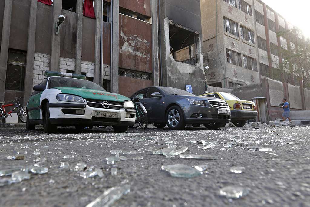 At Least 16 Killed in Suicide Bombings in Central Damascus