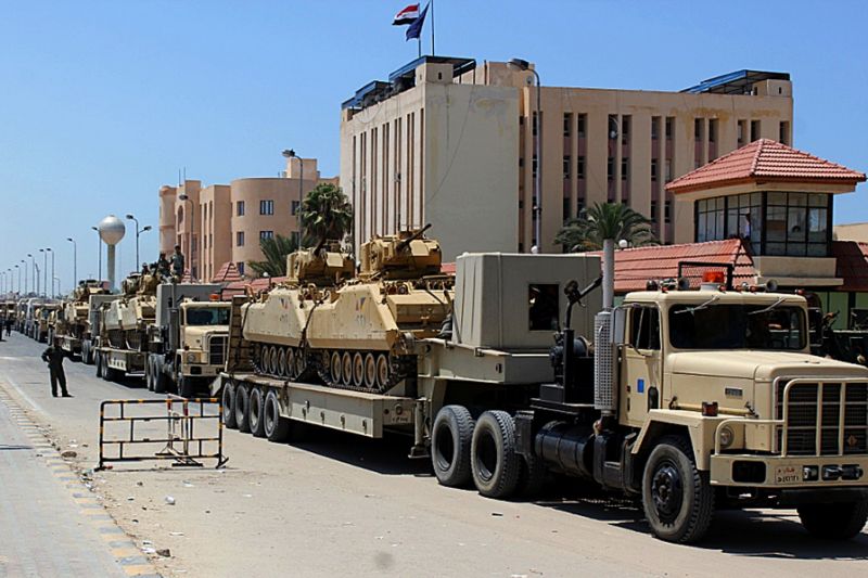 6 Egyptian Soldiers Killed in Sinai Terrorist Attack