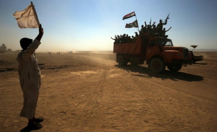 Iraqi Forces Make Big Advances in Hawjia