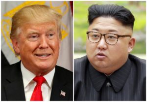 President Trump and North Korean leader Kim Jong Un. (Kevin Lamarque/Reuters)